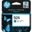 HP 924 Original Standard Yield Ink Cartridge - Cyan- 400 Standard Pages 4K0U3NA